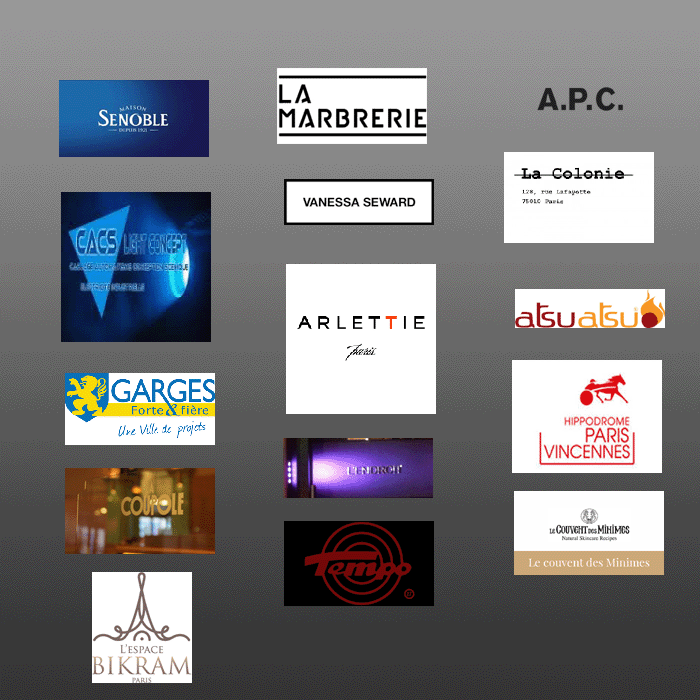 R�alisations pour le compte de la soci�t� A.S.E.T